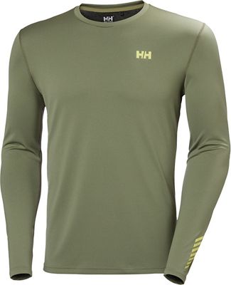 Helly Hansen Lifa Active Solen Long Sleeve Base Layer  - Lav Green, Lav Green